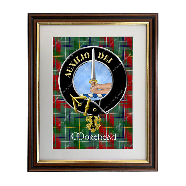 Morehead Scottish Clan Crest Framed Print