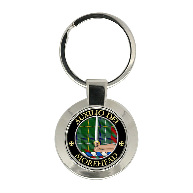 Morehead Scottish Clan Crest Key Ring