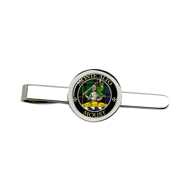 Mouat Scottish Clan Crest Tie Clip