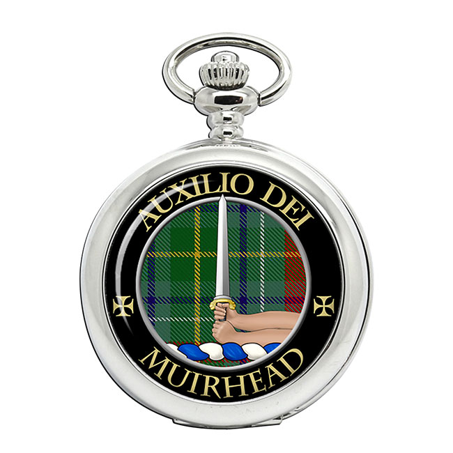 Muirhead Scottish Clan Crest Pocket Watch