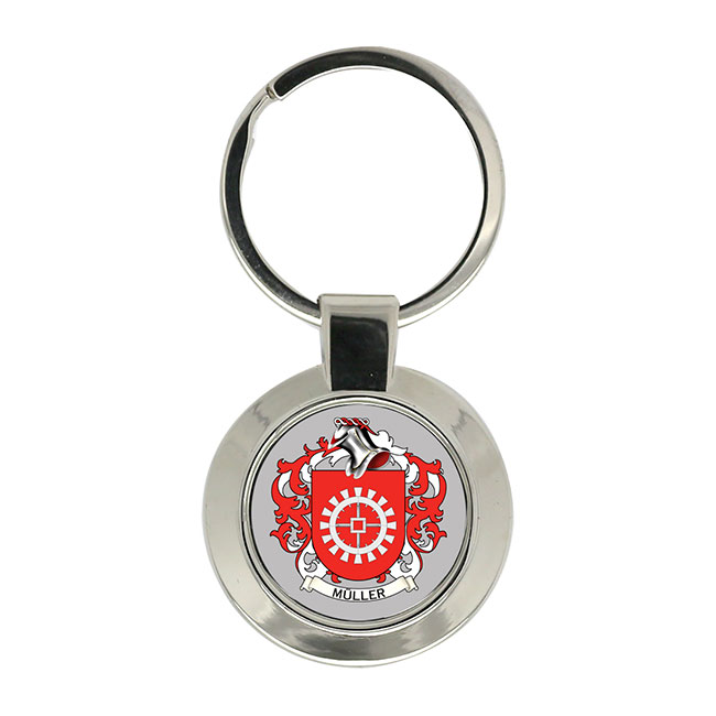 Müller (Germany) Coat of Arms Key Ring