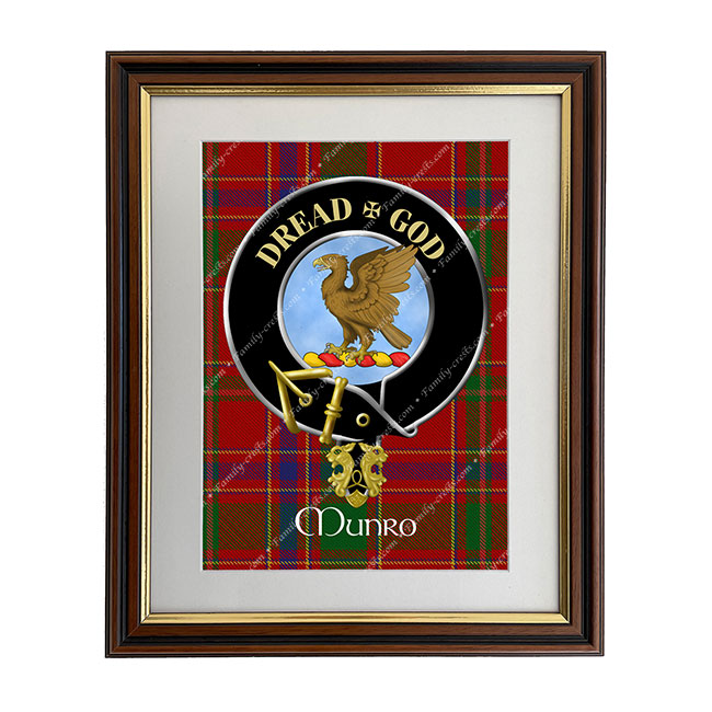 Munro Scottish Clan Crest Framed Print