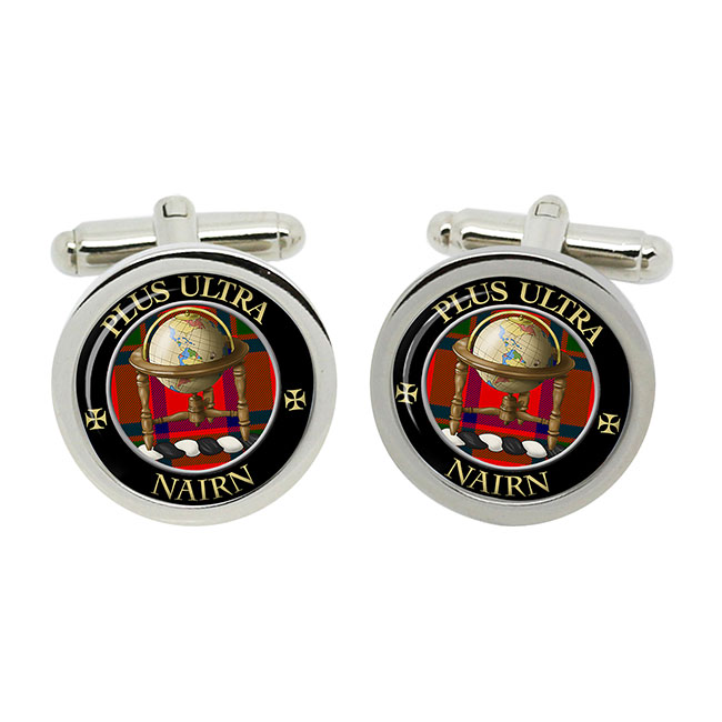 Nairn Scottish Clan Crest Cufflinks