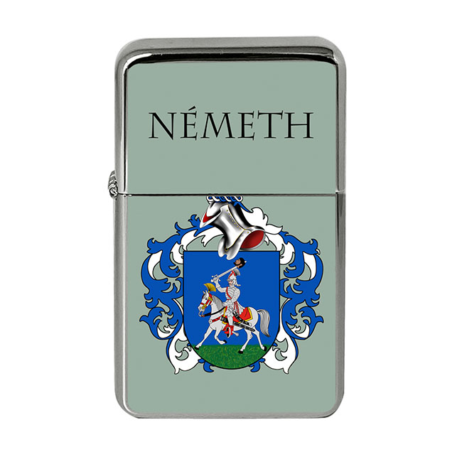 Németh (Hungary) Coat of Arms Flip Top Lighter