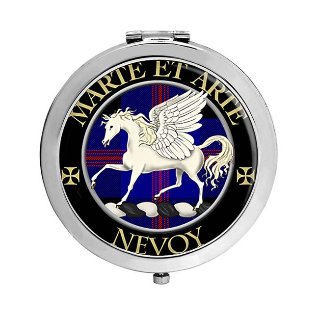 Nevoy Scottish Clan Crest Compact Mirror