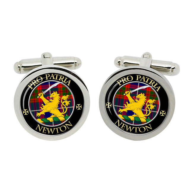 Newton Scottish Clan Crest Cufflinks