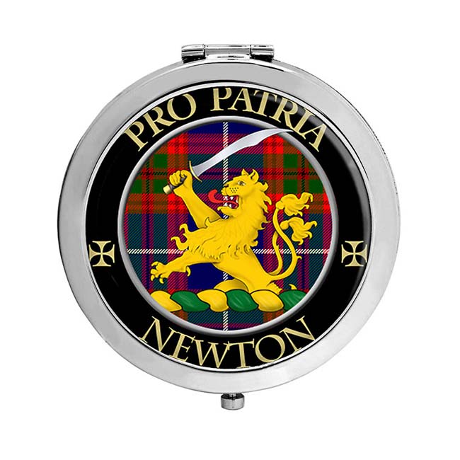 Newton Scottish Clan Crest Compact Mirror