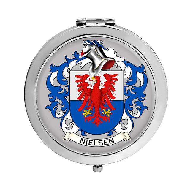Nielsen (Denmark) Coat of Arms Compact Mirror