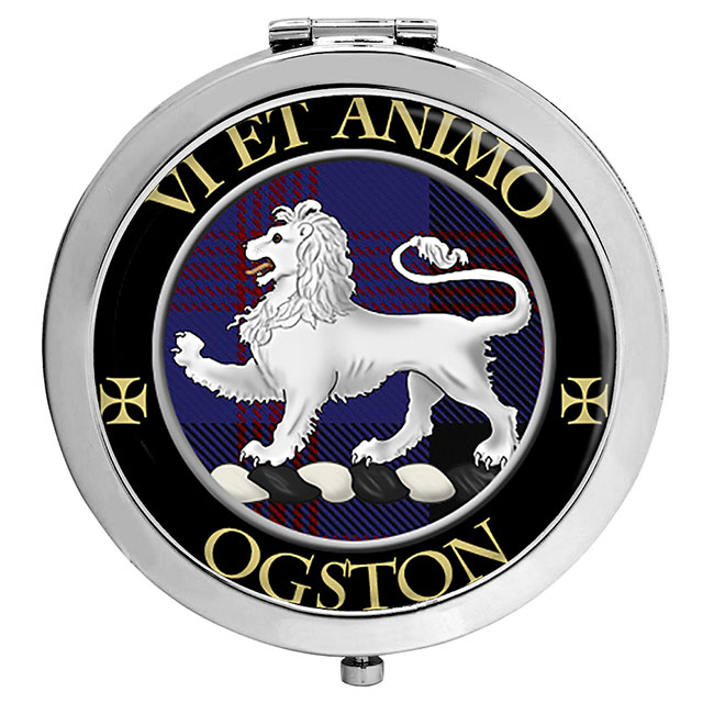 Ogston Scottish Clan Crest Compact Mirror