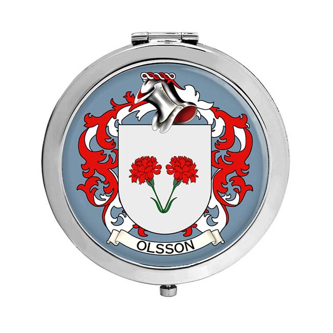 Olsson (Sweden) Coat of Arms Compact Mirror