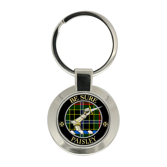 Paisley Scottish Clan Crest Key Ring