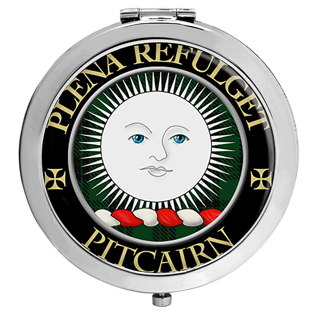 Pitcairn Scottish Clan Crest Compact Mirror