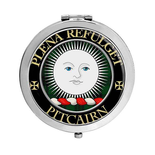 Pitcairn Scottish Clan Crest Compact Mirror