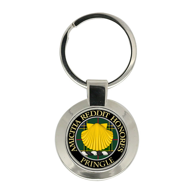 Pringle Scottish Clan Crest Key Ring