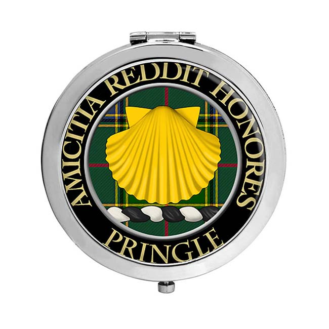 Pringle Scottish Clan Crest Compact Mirror