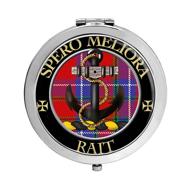 Rait Scottish Clan Crest Compact Mirror