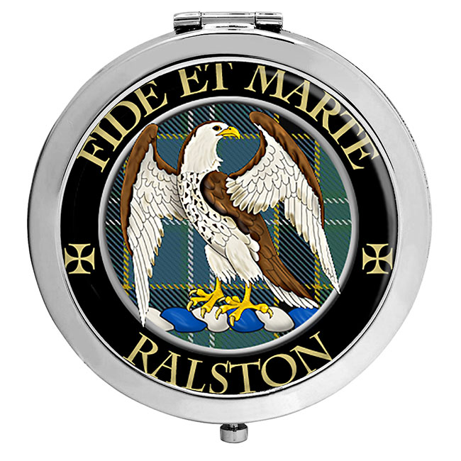 Ralston Scottish Clan Crest Compact Mirror