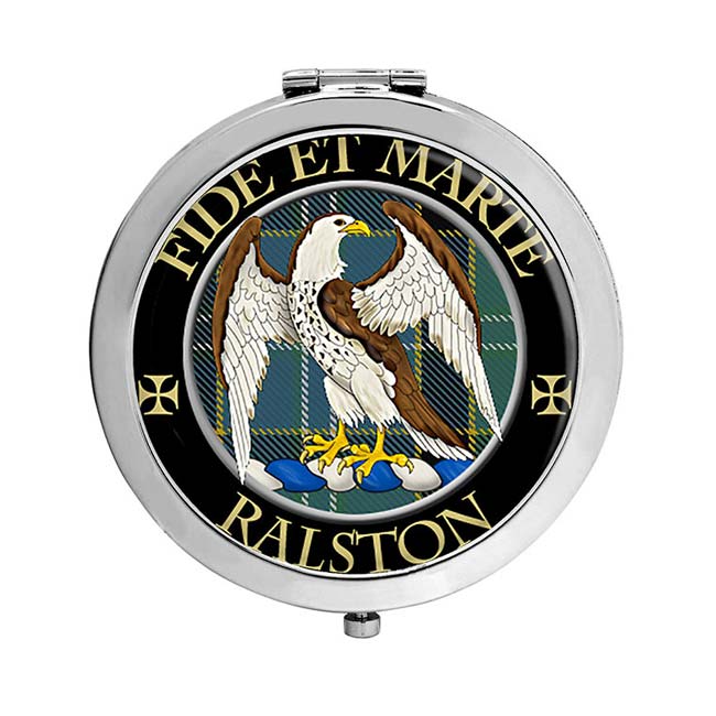 Ralston Scottish Clan Crest Compact Mirror