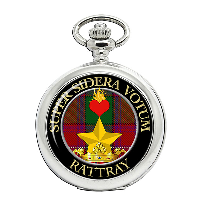 Rattray Scottish Clan Crest Pocket Watch