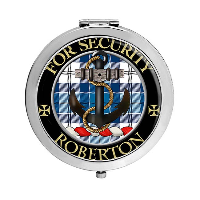 Roberton Scottish Clan Crest Compact Mirror