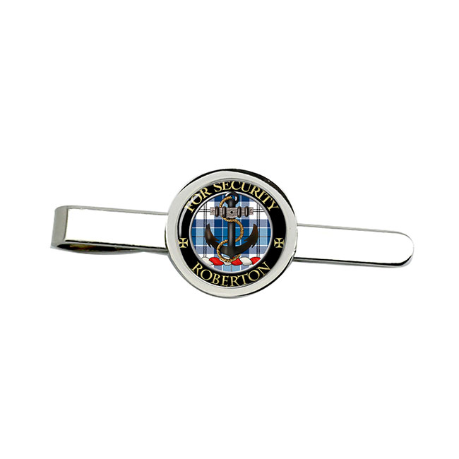 Roberton Scottish Clan Crest Tie Clip