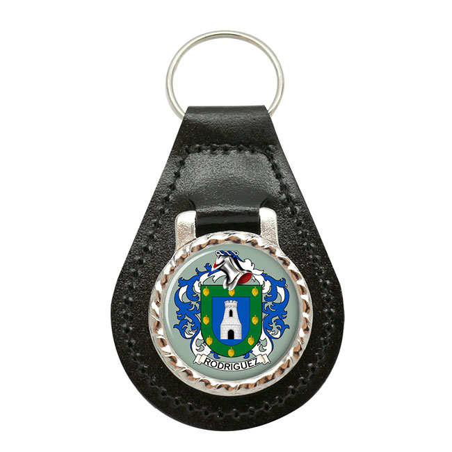 Rodriguez (Spain) Coat of Arms Key Fob