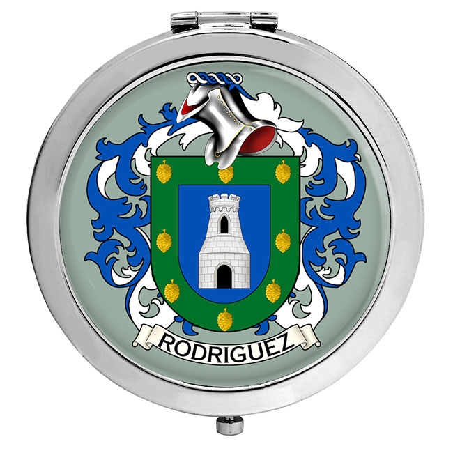 Rodriguez (Spain) Coat of Arms Compact Mirror