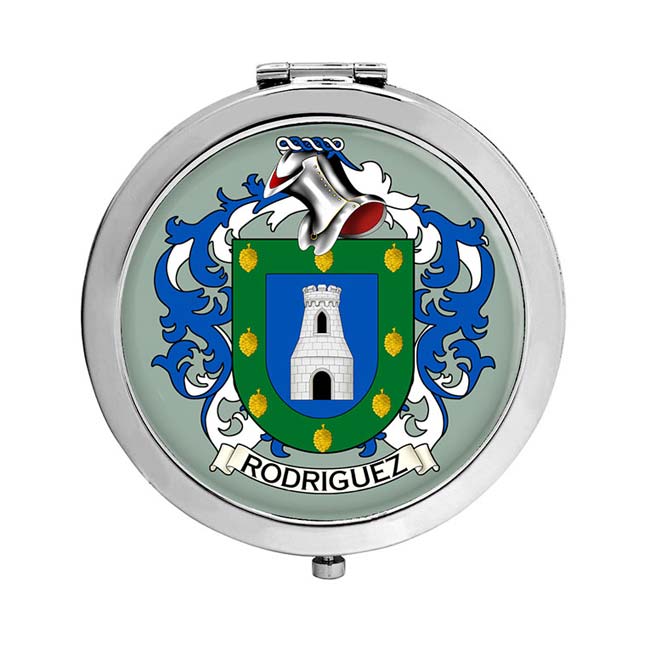 Rodriguez (Spain) Coat of Arms Compact Mirror