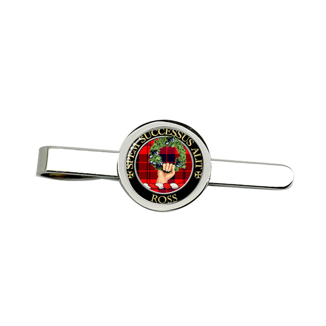 Ross Scottish Clan Crest Tie Clip