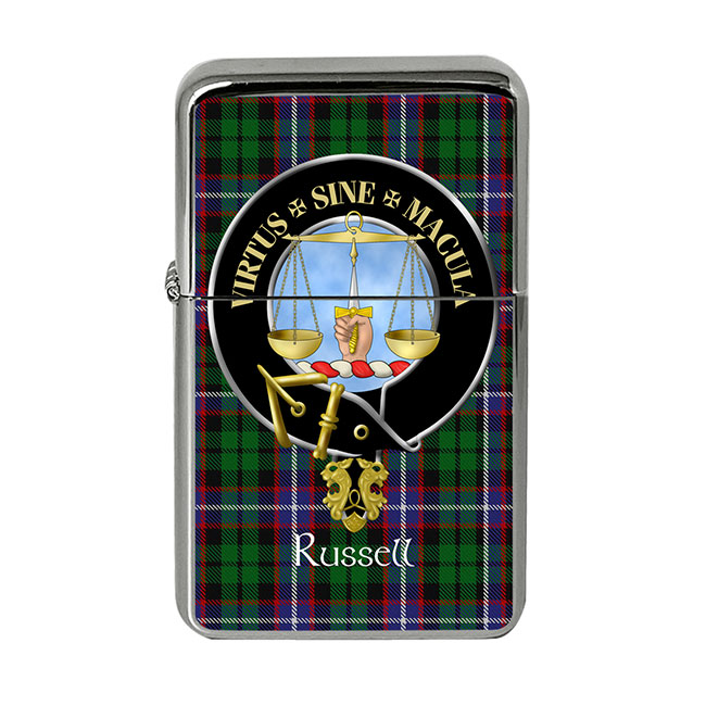 Russell Scottish Clan Crest Flip Top Lighter