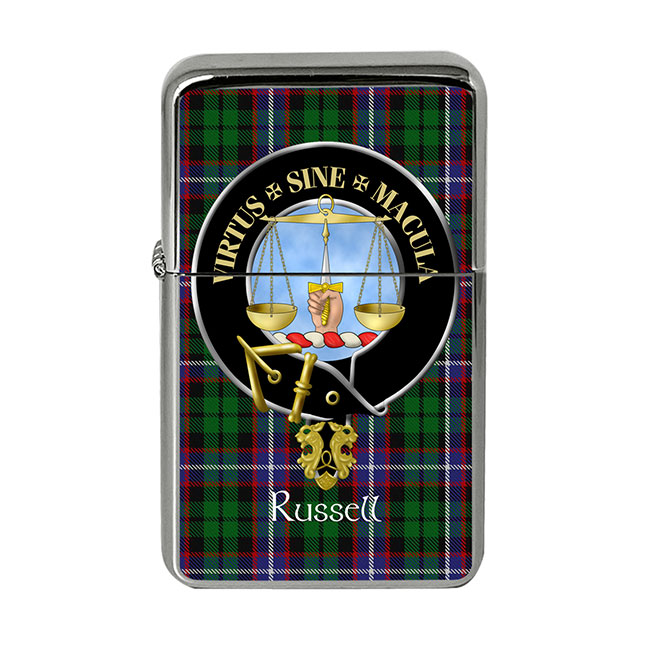 Russell Scottish Clan Crest Flip Top Lighter