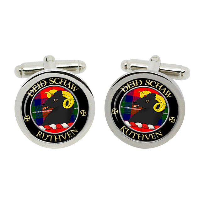 Ruthven Scottish Clan Crest Cufflinks