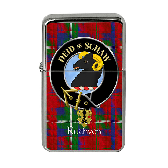 Ruthven Scottish Clan Crest Flip Top Lighter