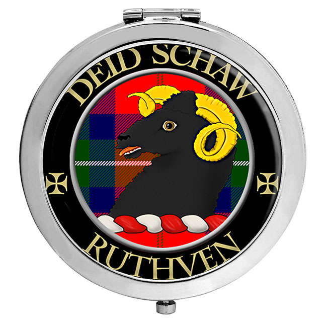 Ruthven Scottish Clan Crest Compact Mirror