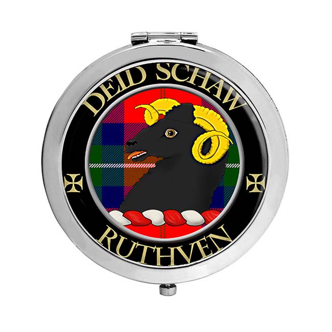 Ruthven Scottish Clan Crest Compact Mirror