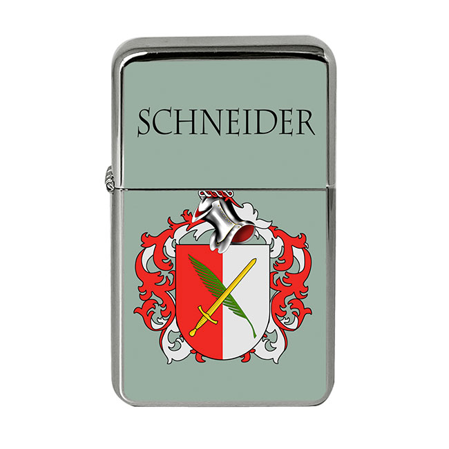Schneider (Germany) Coat of Arms Flip Top Lighter