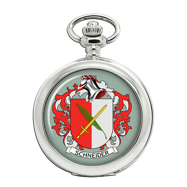 Schneider (Germany) Coat of Arms Pocket Watch