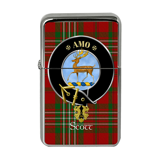 Scott Scottish Clan Crest Flip Top Lighter