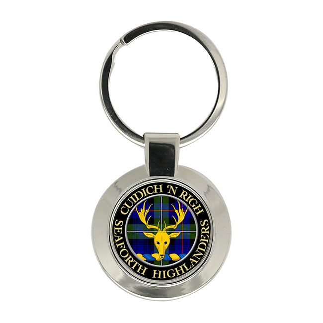 Seaforth Highlanders Scottish Clan Crest Key Ring