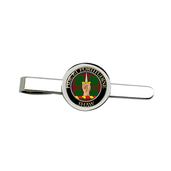 Shaw Scottish Clan Crest Tie Clip