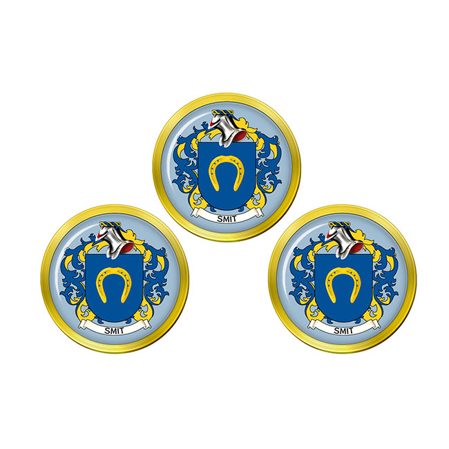 Smit (Netherlands) Coat of Arms Golf Ball Markers