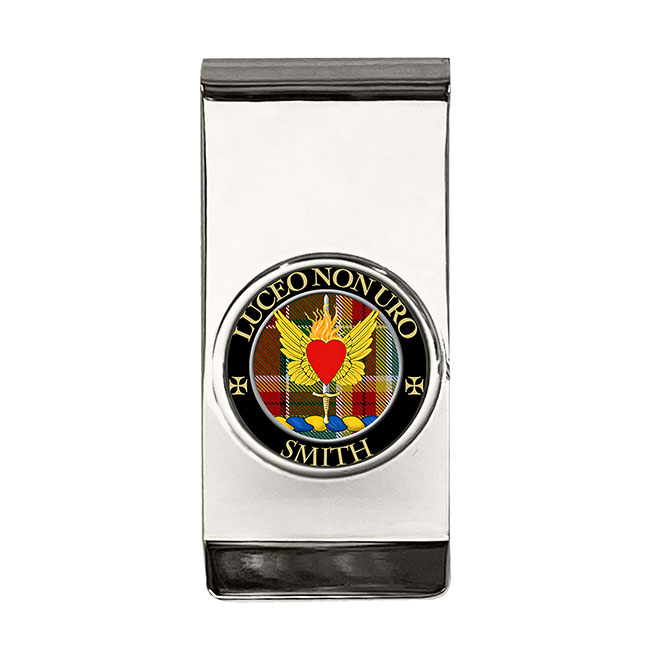 Smith Scottish Clan Crest Money Clip