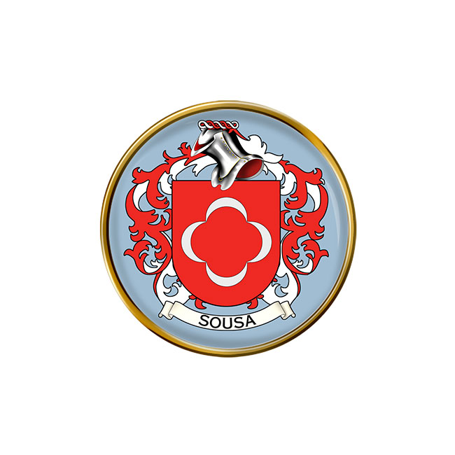 Sousa (Portugal) Coat of Arms Pin Badge