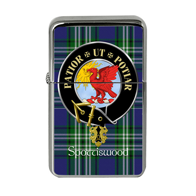 Spottiswood Scottish Clan Crest Flip Top Lighter