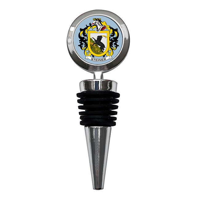 Steiner (Swiss) Coat of Arms Bottle Stopper