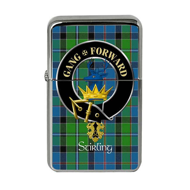 Stirling Scottish Clan Crest Flip Top Lighter