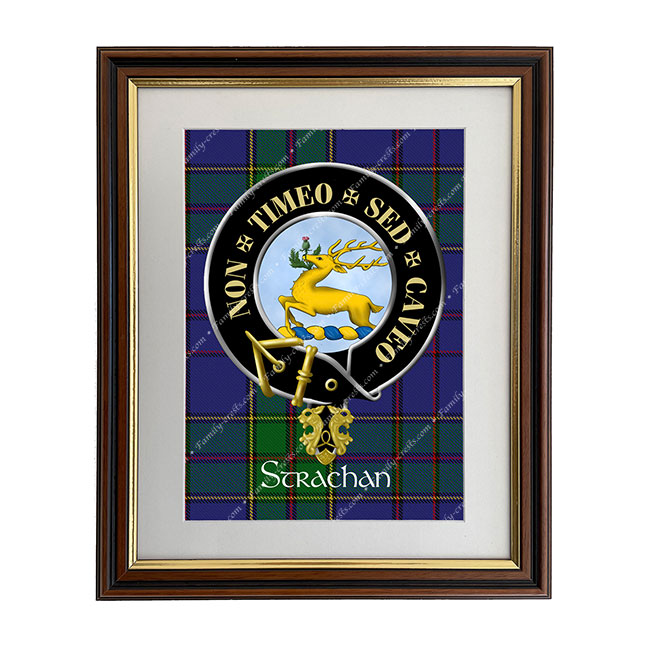 Strachan Scottish Clan Crest Framed Print