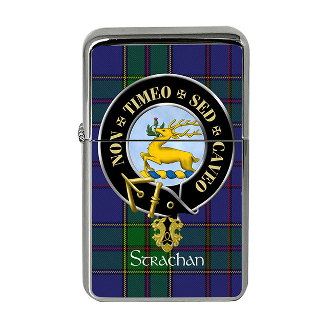 Strachan Scottish Clan Crest Flip Top Lighter