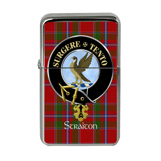 Straiton Scottish Clan Crest Flip Top Lighter
