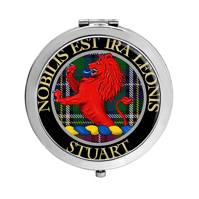 Stuart Scottish Clan Crest Compact Mirror